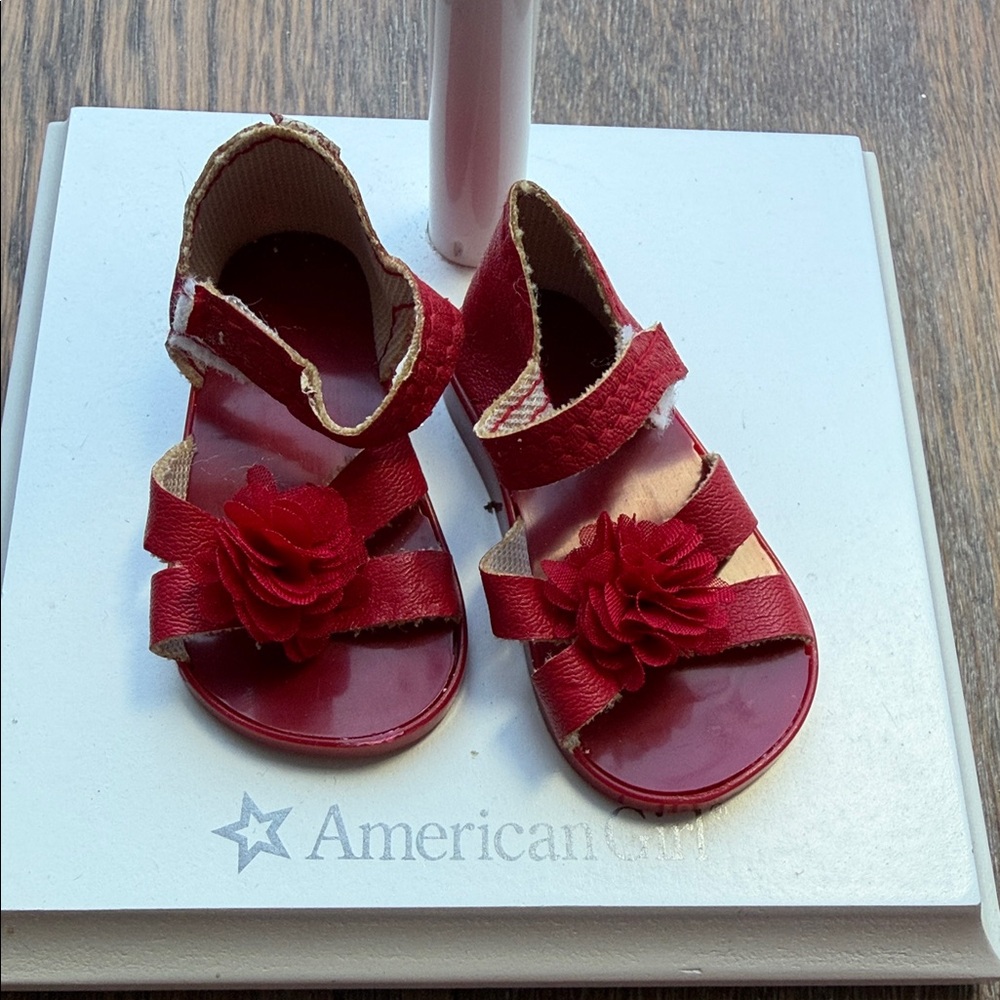American Girl Doll Outfit Set with Headband and Sandals - Picture 5 of 6